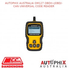 AUTOPHIX AUSTRALIA OM127 OBDII+JOBD/CAN UNIVERSAL CODE READER